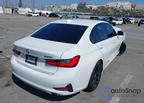 2020 BMW 330I z USA, uszkodzony, nr VIN 3MW5R1J00L8B18945